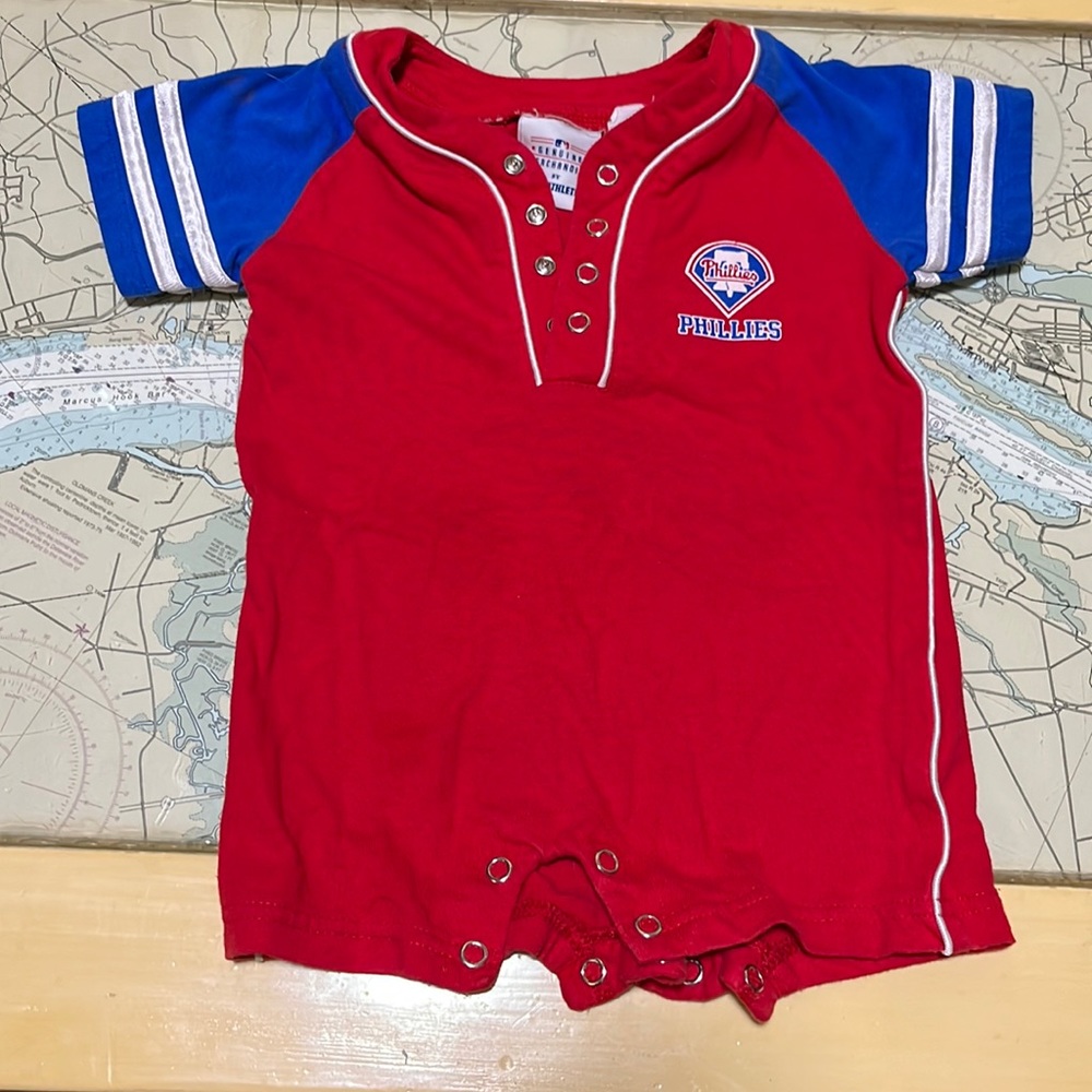 Phillies onesie.